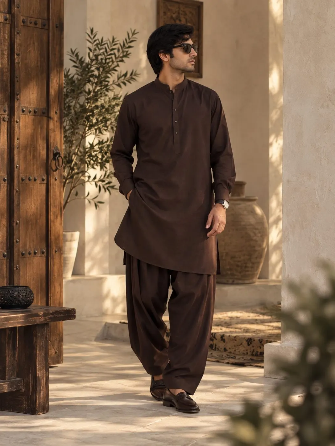 Espresso Kameez Shalwar