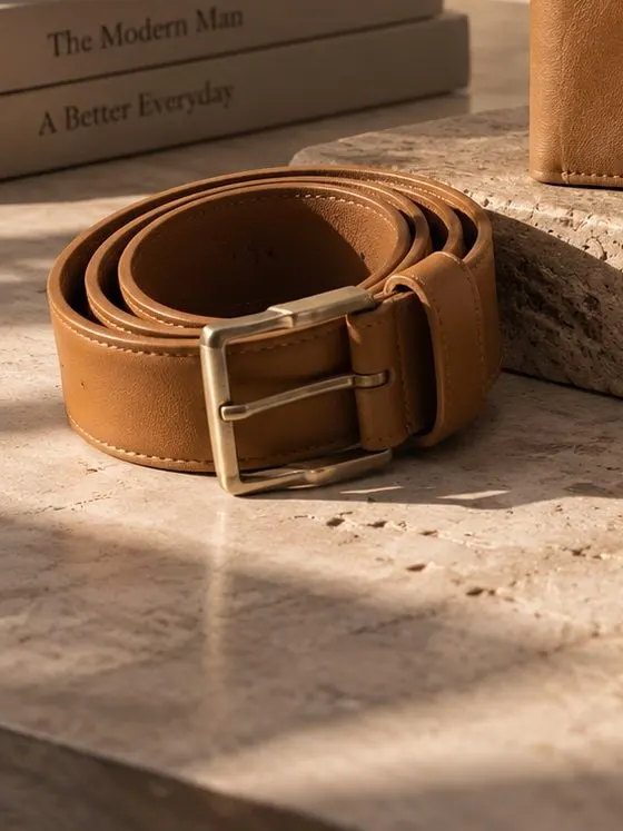 Tan Leather Belt